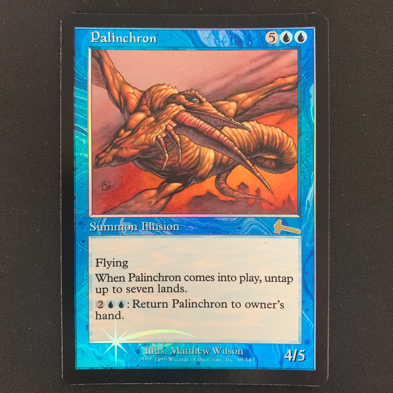 Magic the Gathering [FOIL] Palinchron - Urza's Legacy - NM 