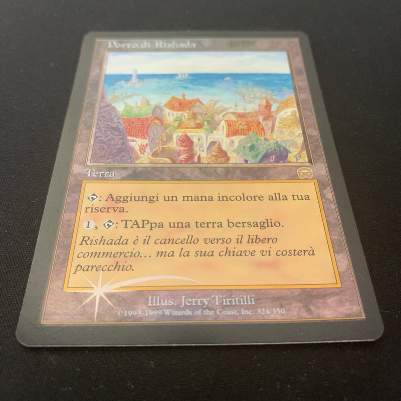 Magic the Gathering [FOIL] Rishadan Port - Mercadian Masques - EX 