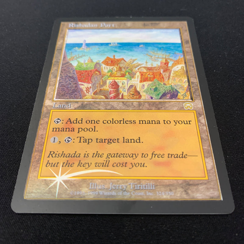 Magic the Gathering [FOIL] Rishadan Port - Mercadian Masques - EX 