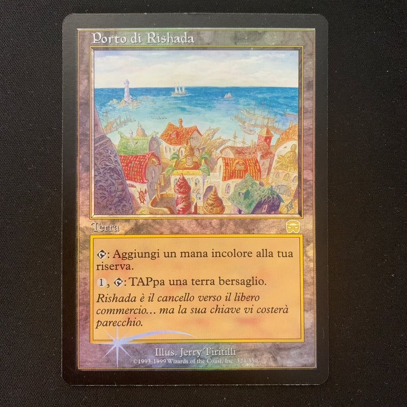 Magic the Gathering [FOIL] Rishadan Port - Mercadian Masques - EX 