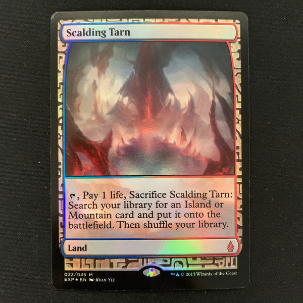 Magic the Gathering [FOIL] Scalding Tarn - Zendikar Expeditions - NM 