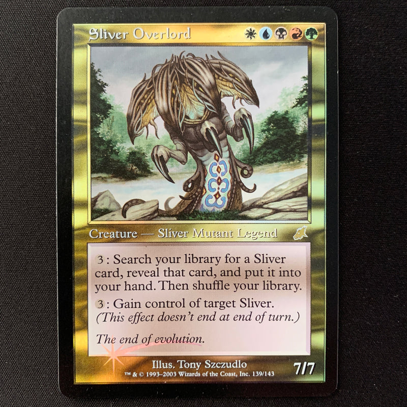 Magic the Gathering [FOIL] Sliver Overlord - Scourge - EX 