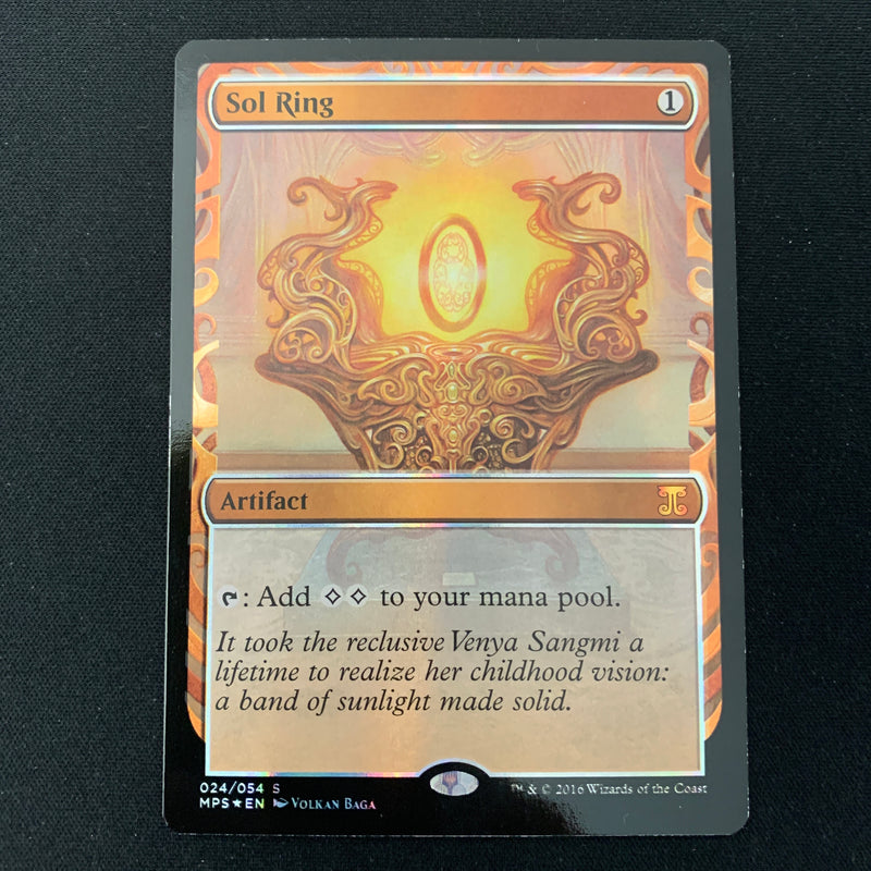 Magic the Gathering [FOIL] Sol Ring - Kaladesh Inventions - EX 