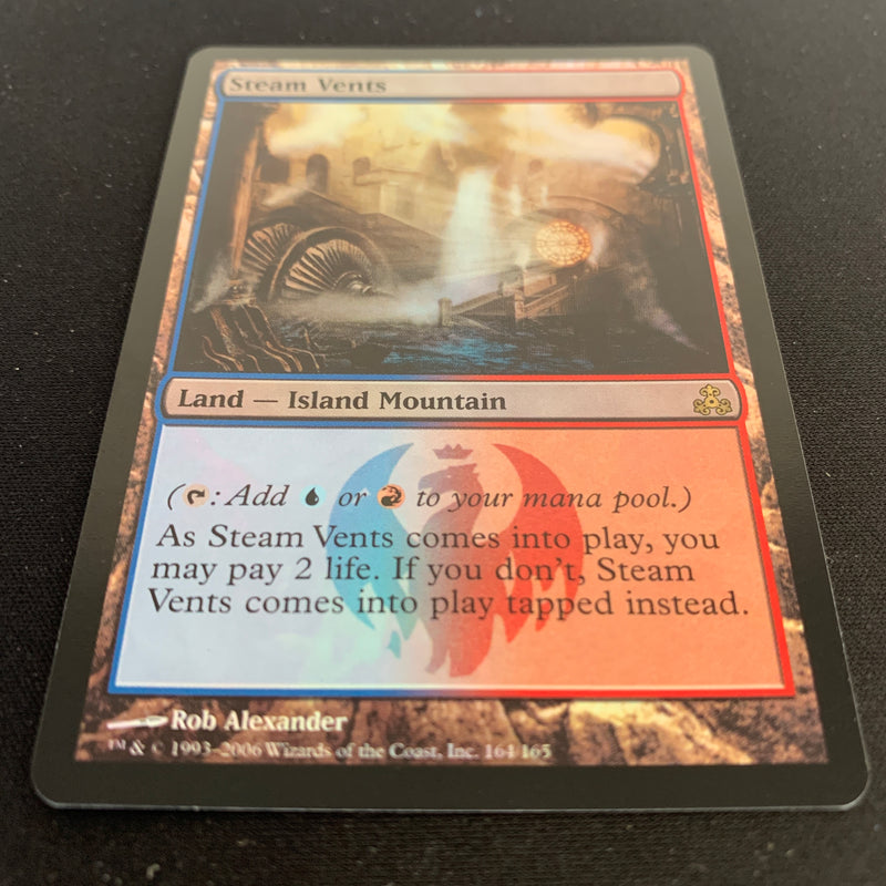 Magic the Gathering [FOIL] Steam Vents - Guildpact - NM 