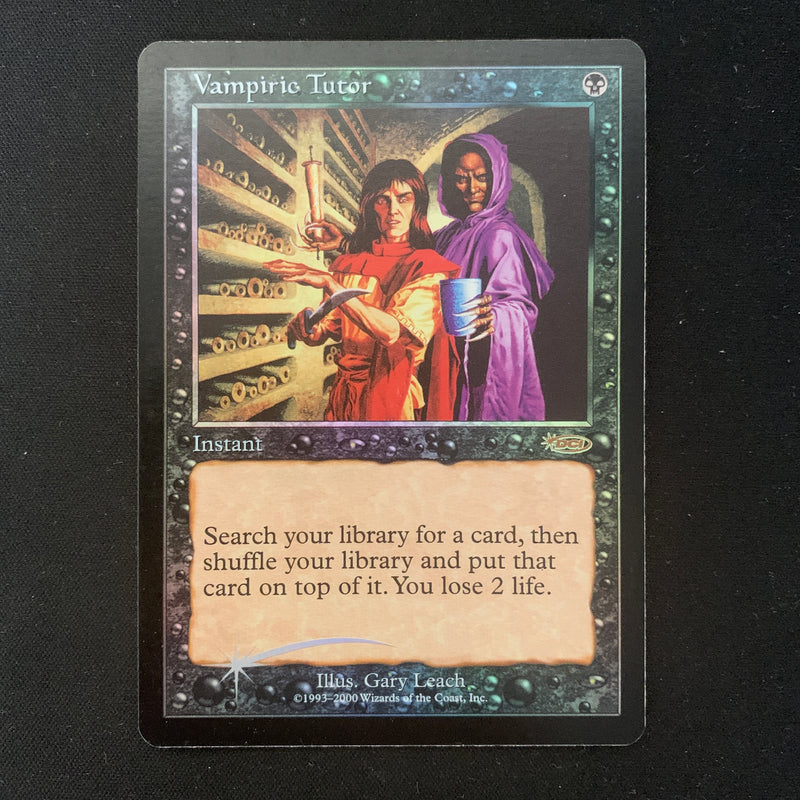 Magic the Gathering [FOIL] Vampiric Tutor - Judge Rewards Promos - EX 