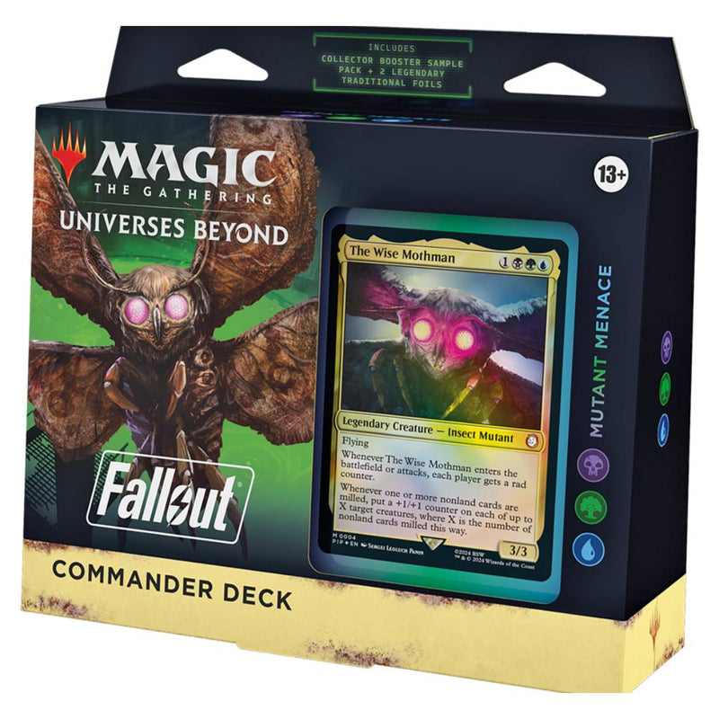 Universes Beyond: Fallout Commander Deck Mutant Menace