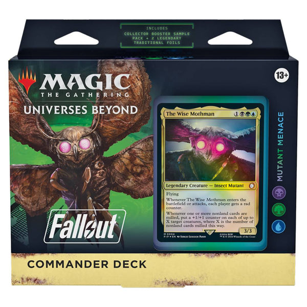 Universes Beyond: Fallout Commander Deck Mutant Menace