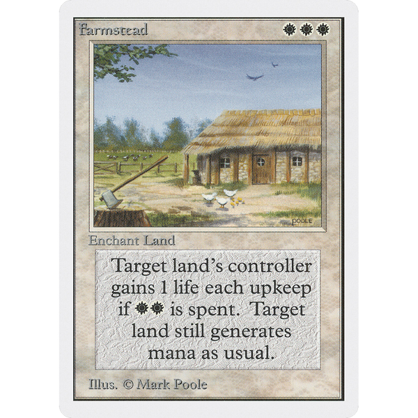 Magic the Gathering Farmstead - Unlimited NM