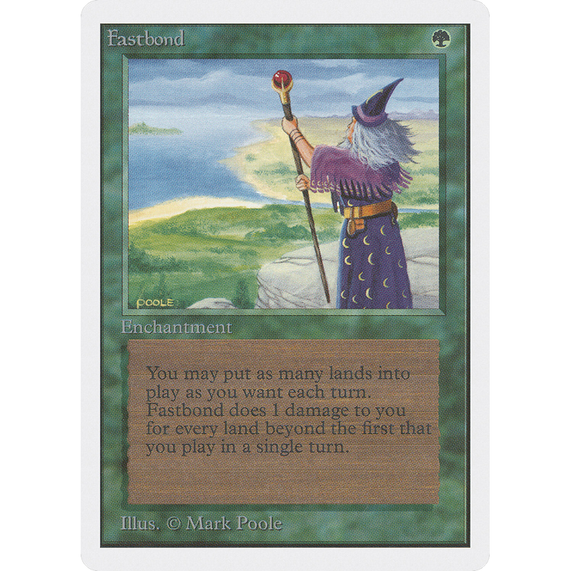 Magic the Gathering Fastbond - Unlimited NM