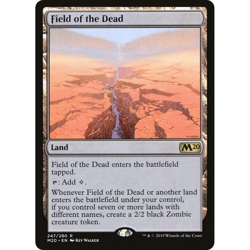 Magic the Gathering Field of the Dead - Core 2020 NM