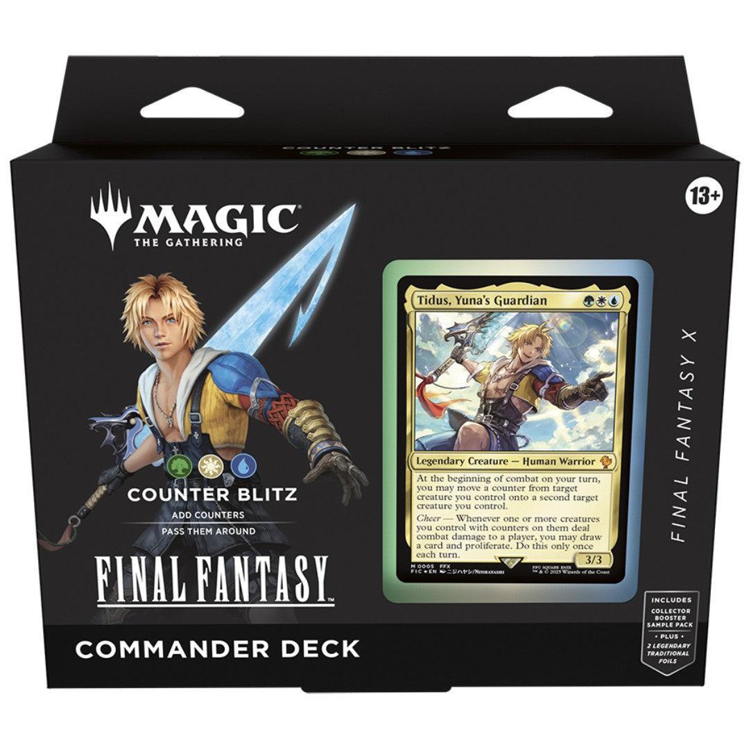 MTG Sealed Product - Final Fantasy Commander Deck Counter Blitz - English