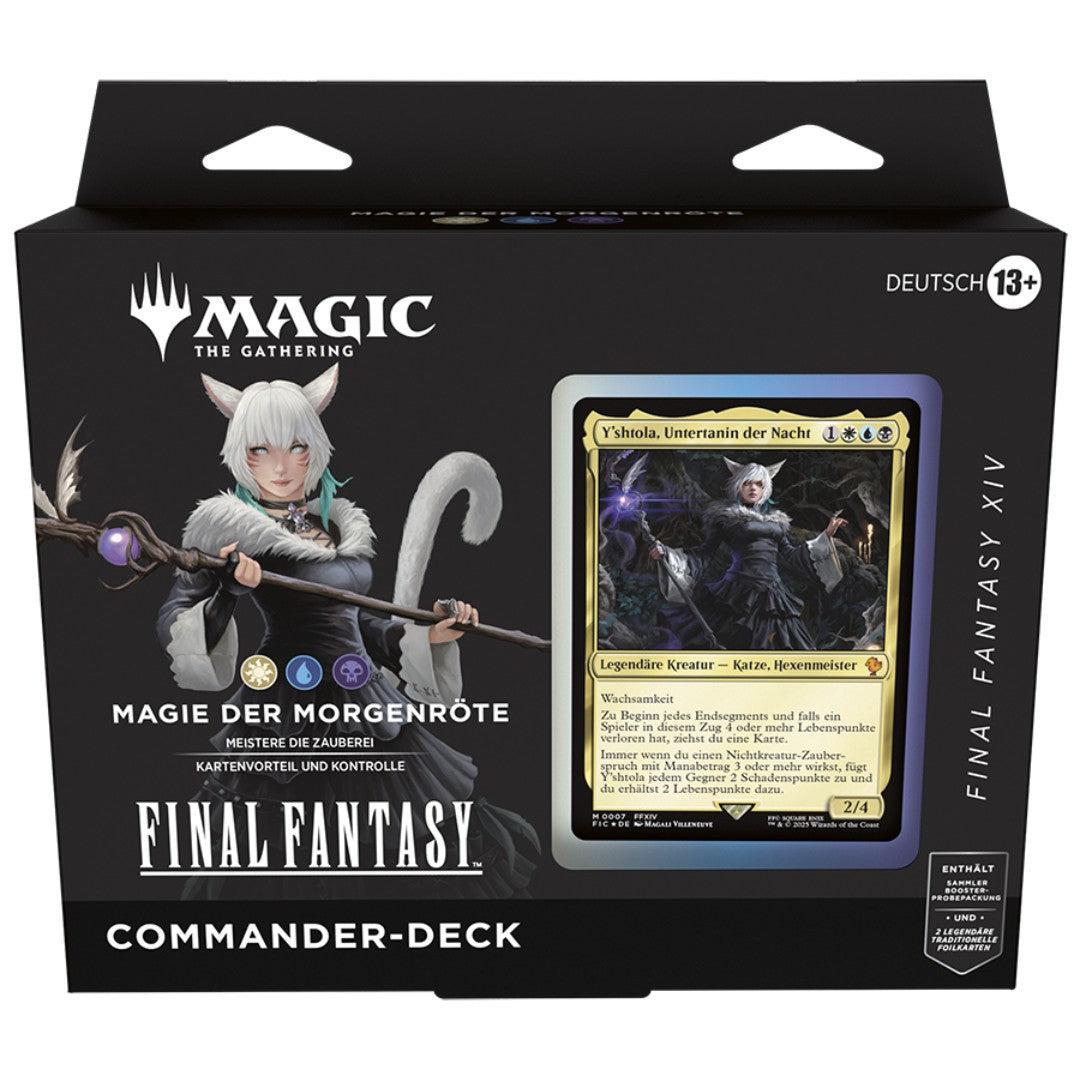MTG Sealed Product - Final Fantasy Commander Deck Scions & Spellcraft - German