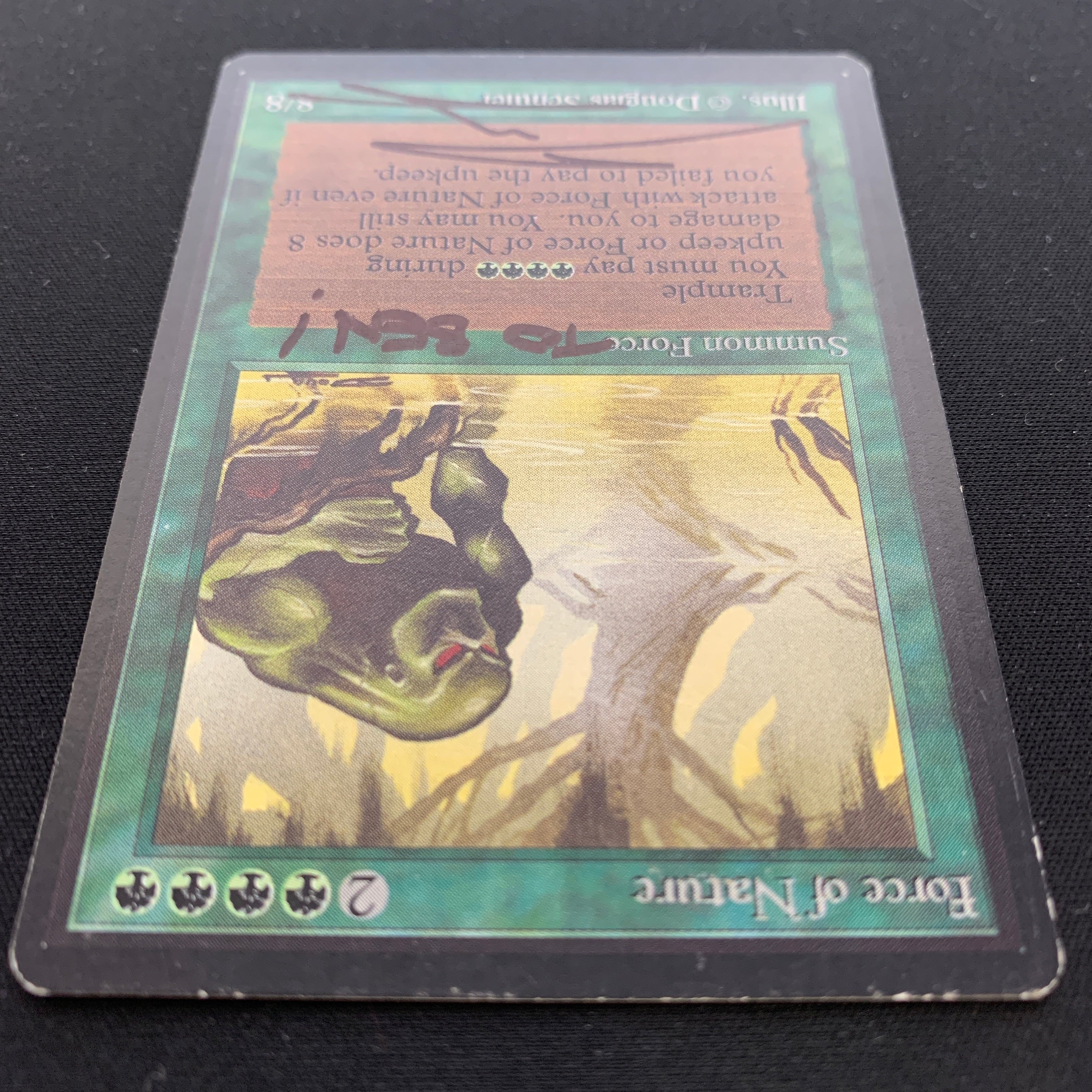 MTG Singles - Force of Nature - Beta - 