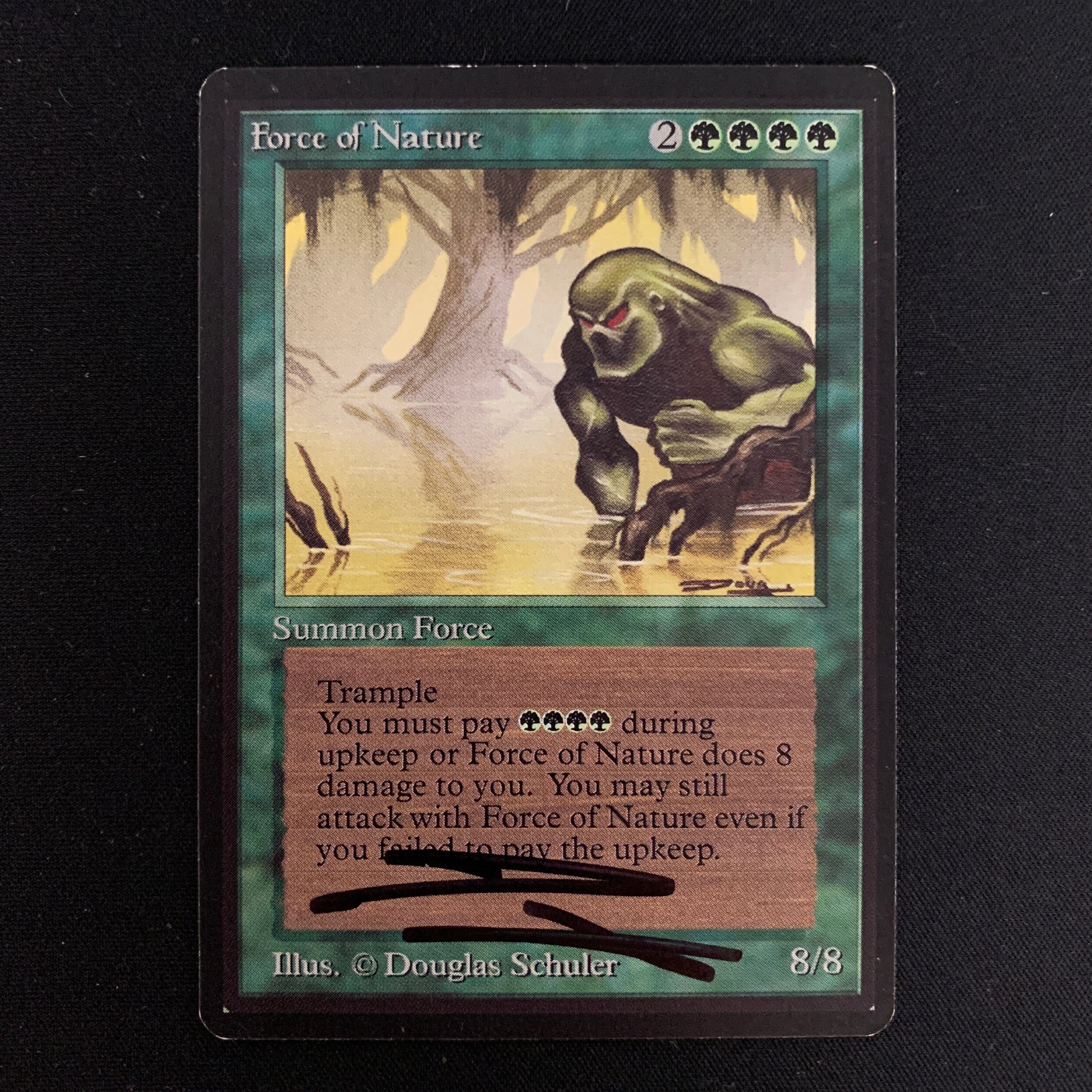 MTG Singles - Force of Nature - Beta - 