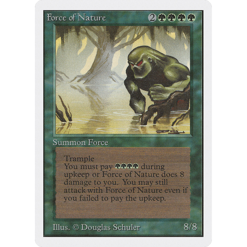 Magic the Gathering Force of Nature - Unlimited NM