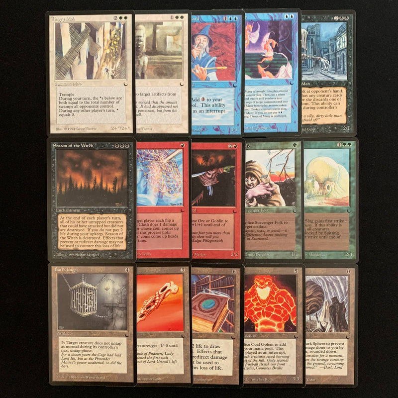 Magic the Gathering Full Set - The Dark - EX-NM 