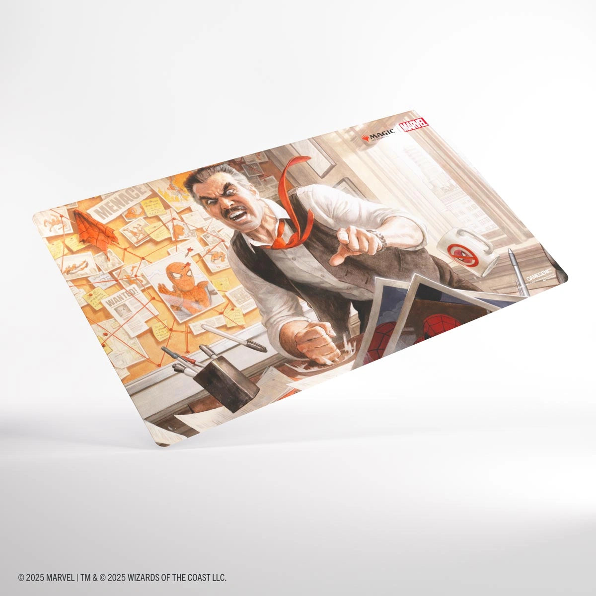 Gaming Supplies - Gamegenic Marvel's Spider-Man Prime Playmat - J. Jonah Jameson