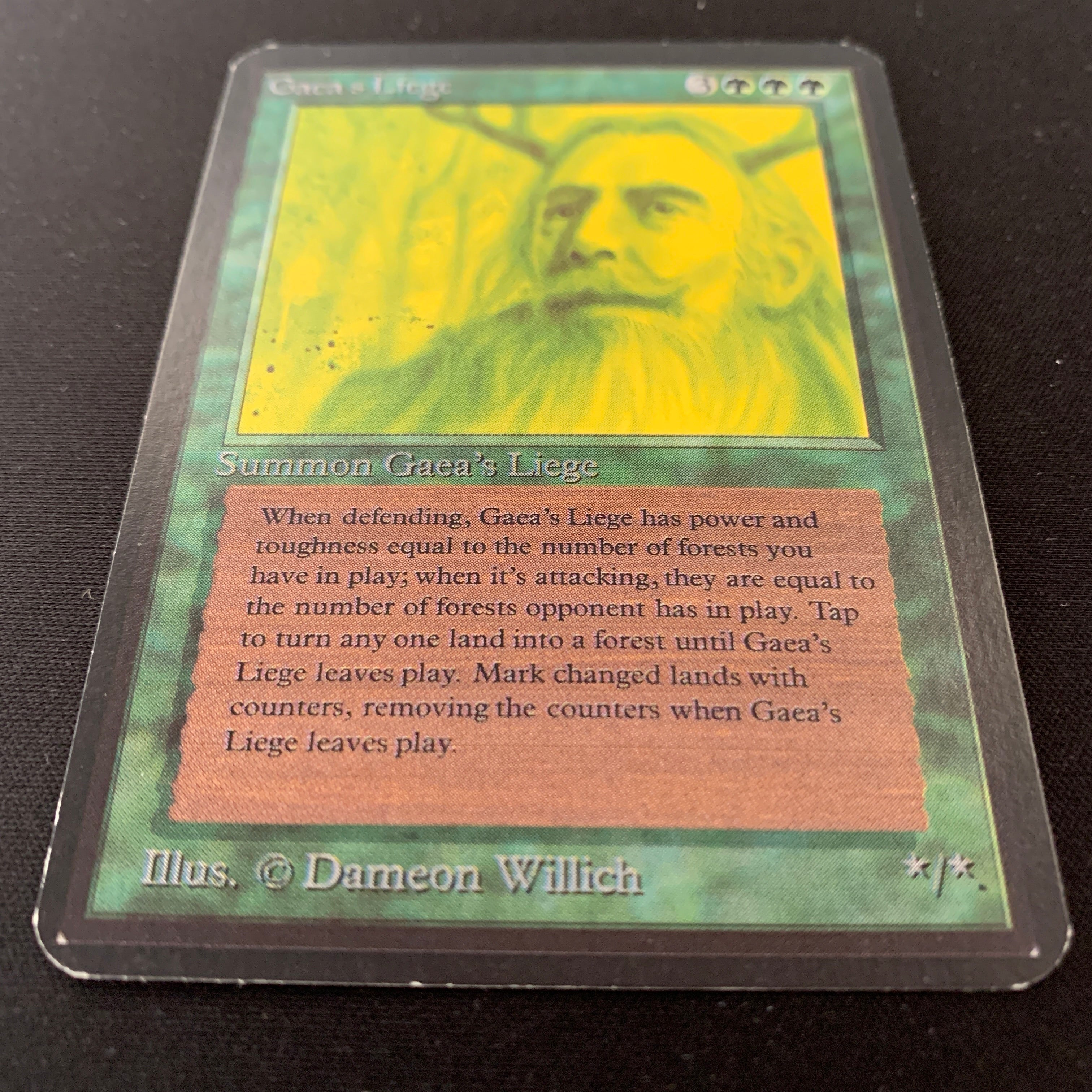 MTG Singles - Gaea's Liege - Alpha - 