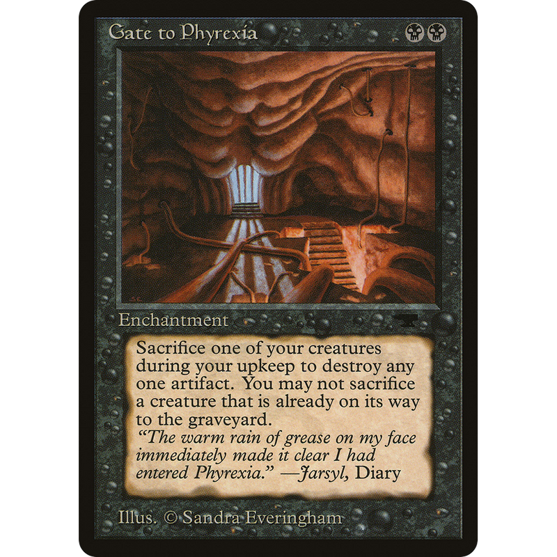 Magic the Gathering Gate to Phyrexia - Antiquities NM