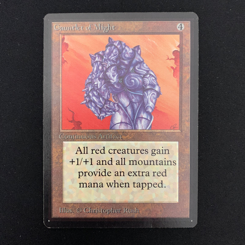 Magic the Gathering Gauntlet of Might - Beta GD - 23257