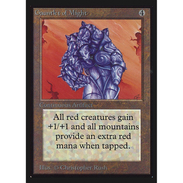 Magic the Gathering Gauntlet of Might - Collectors’ Edition NM