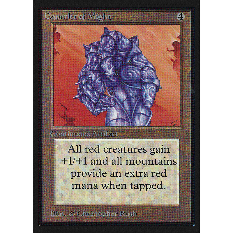 Magic the Gathering Gauntlet of Might - Collectors’ Edition NM