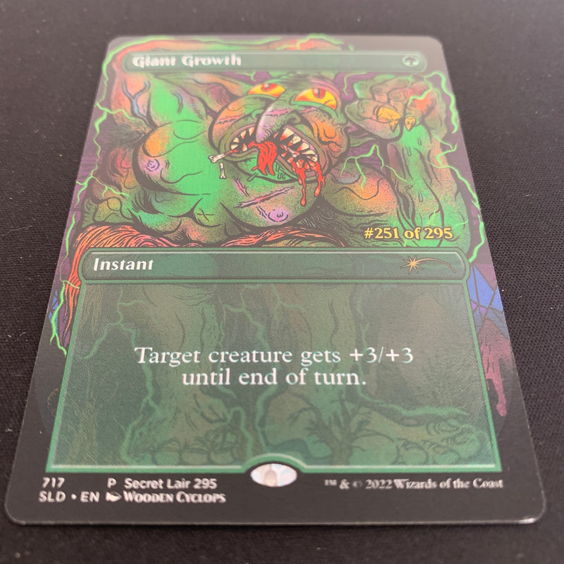 Magic the Gathering Giant Growth (Serialized) - MagicCon Products - NM, 251/295 