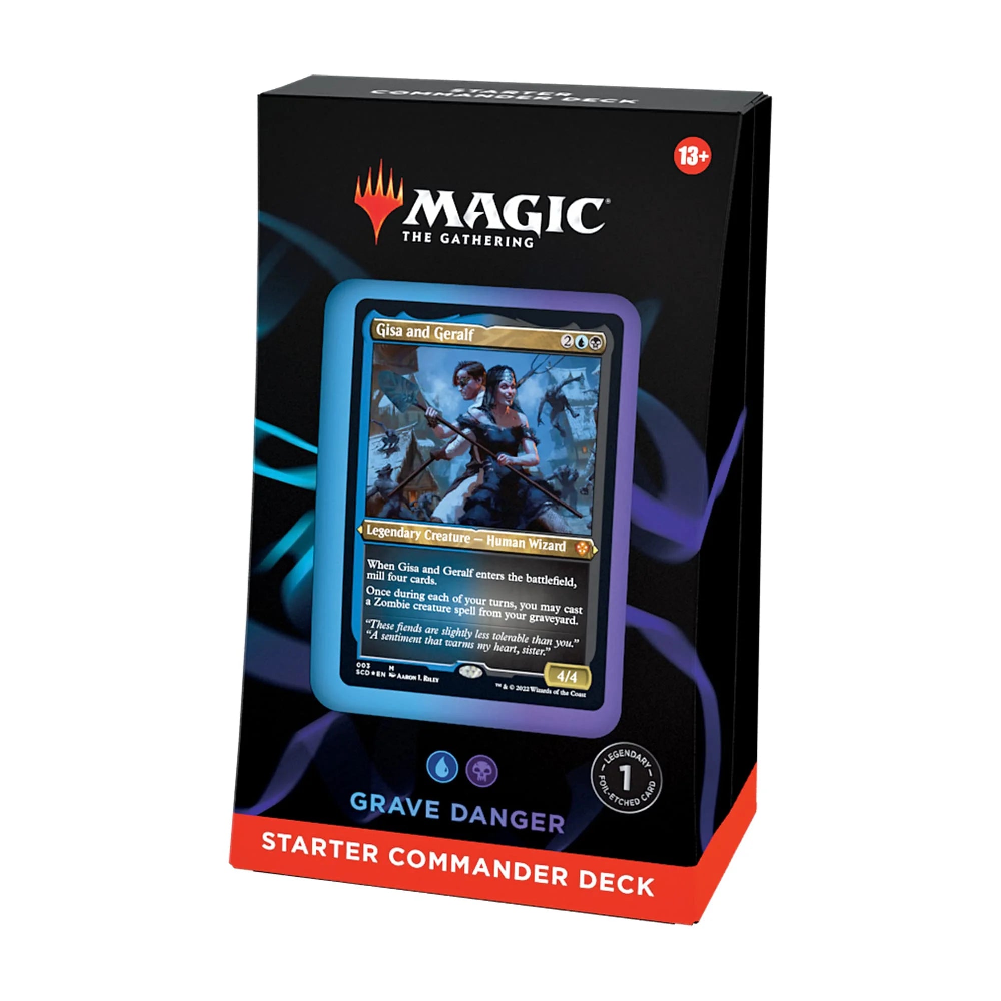 MTG Sealed Product - Starter Commander Decks Commander Deck Grave Danger - English