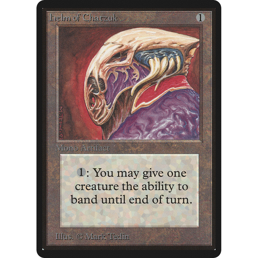 MTG Singles - Helm of Chatzuk - Beta - NM