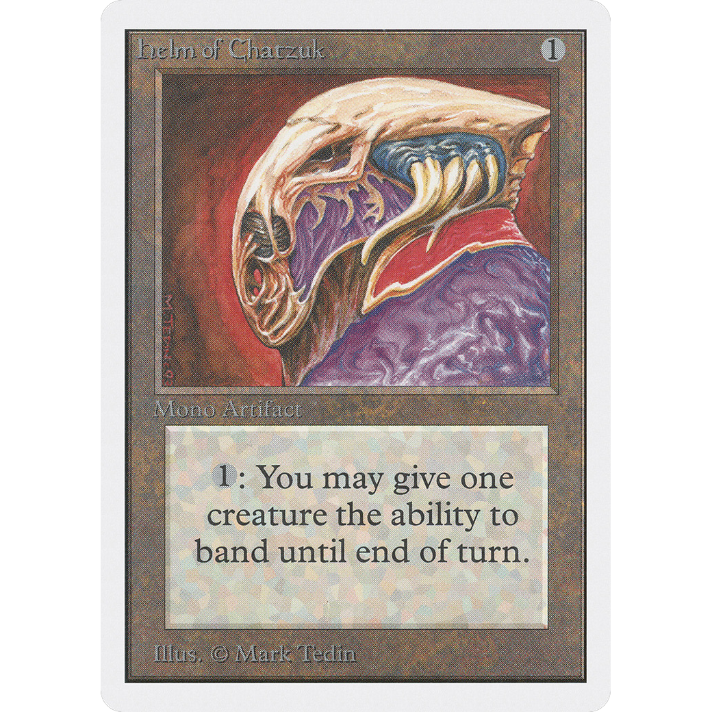 MTG Singles - Helm of Chatzuk - Unlimited - NM