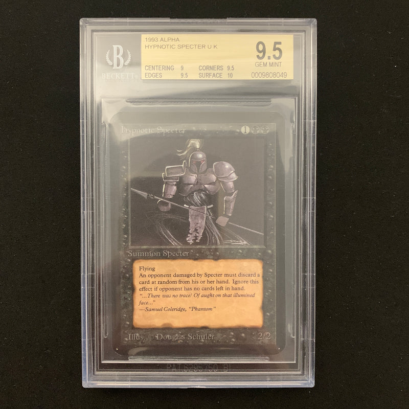 Magic the Gathering Hypnotic Specter - Alpha BGS 9.5 - 24746