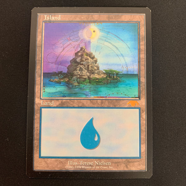 Magic the Gathering Island - Guru Lands - EX 