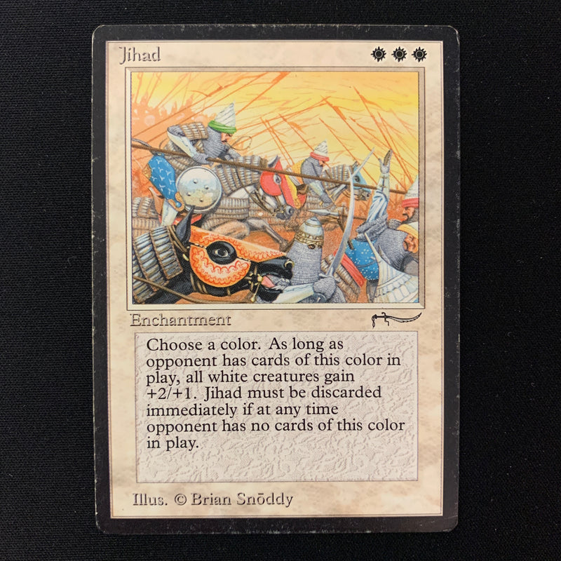 Magic the Gathering Jihad - Arabian Nights PL - INKED - 23586