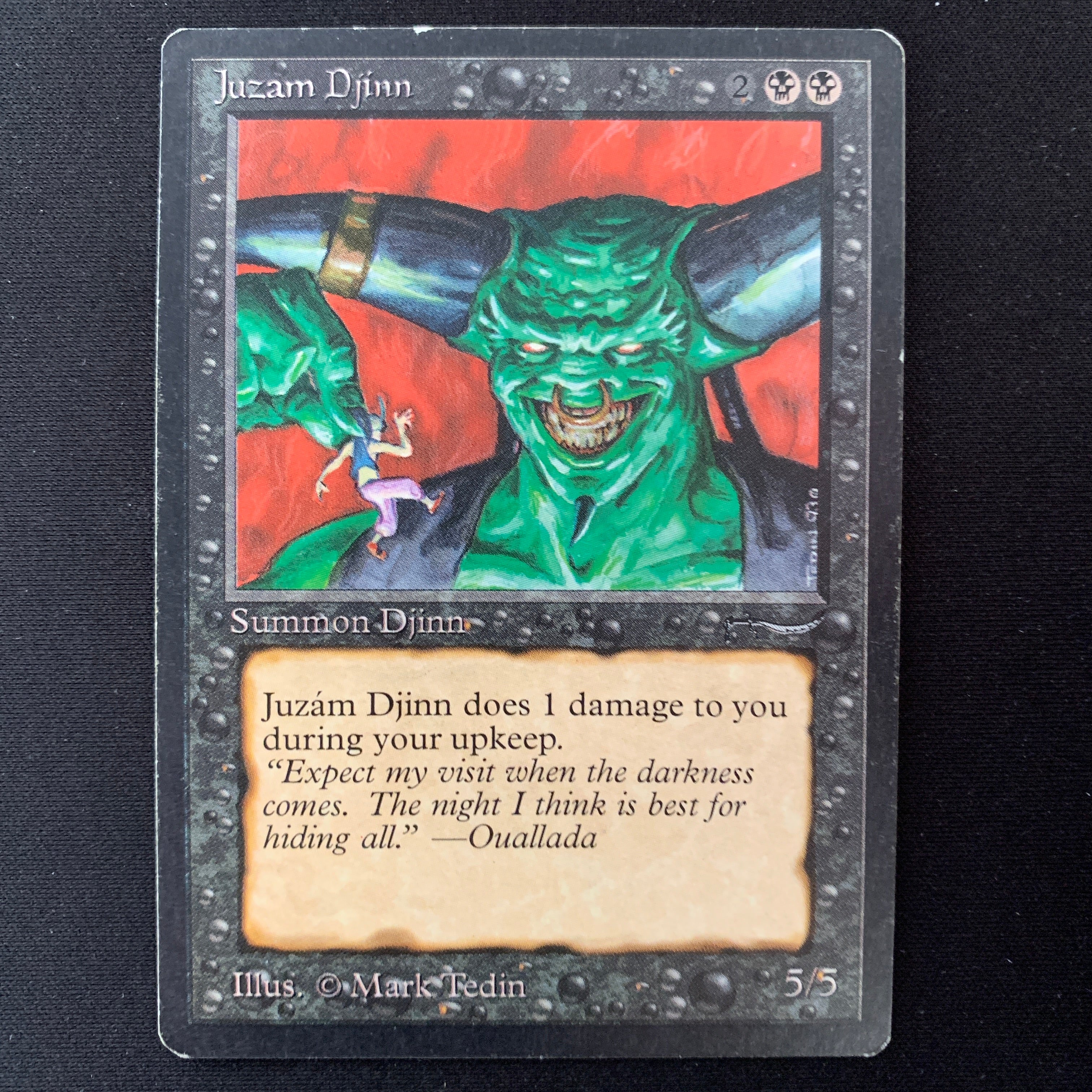 MTG Singles - Juzam Djinn - Arabian Nights - 