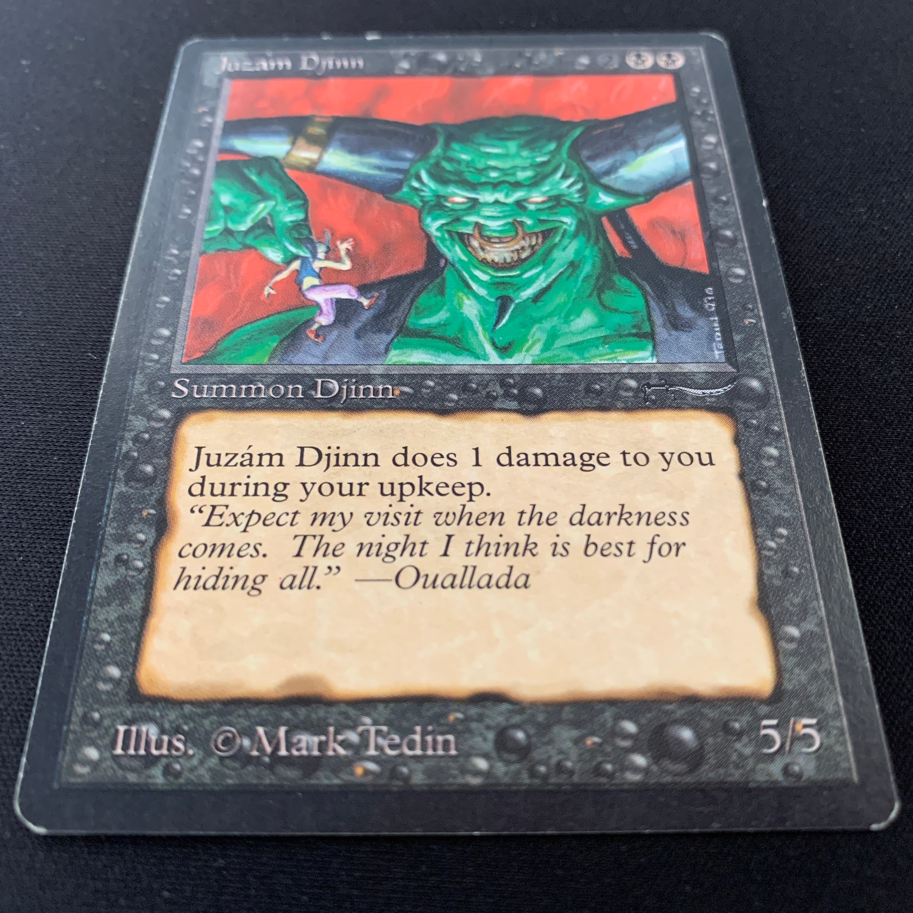 MTG Singles - Juzam Djinn - Arabian Nights - 