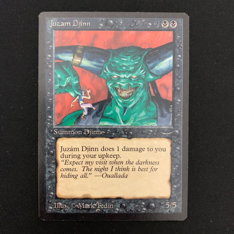 Magic the Gathering Juzam Djinn - Arabian Nights 