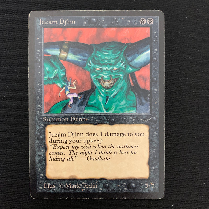 Magic the Gathering Juzam Djinn - Arabian Nights 