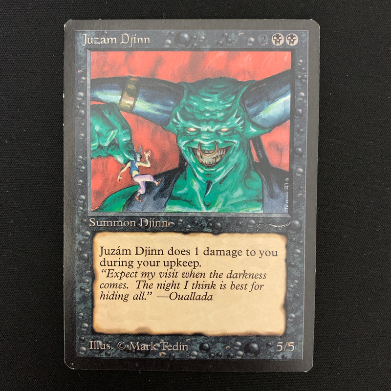 Magic the Gathering Juzam Djinn - Arabian Nights 