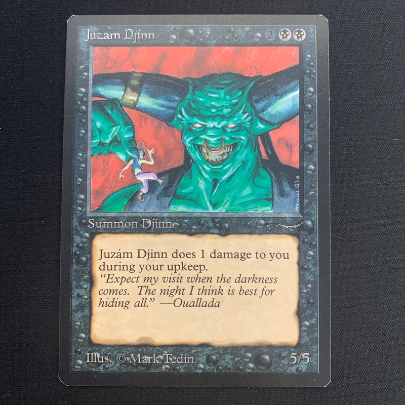 Magic the Gathering Juzam Djinn - Arabian Nights 