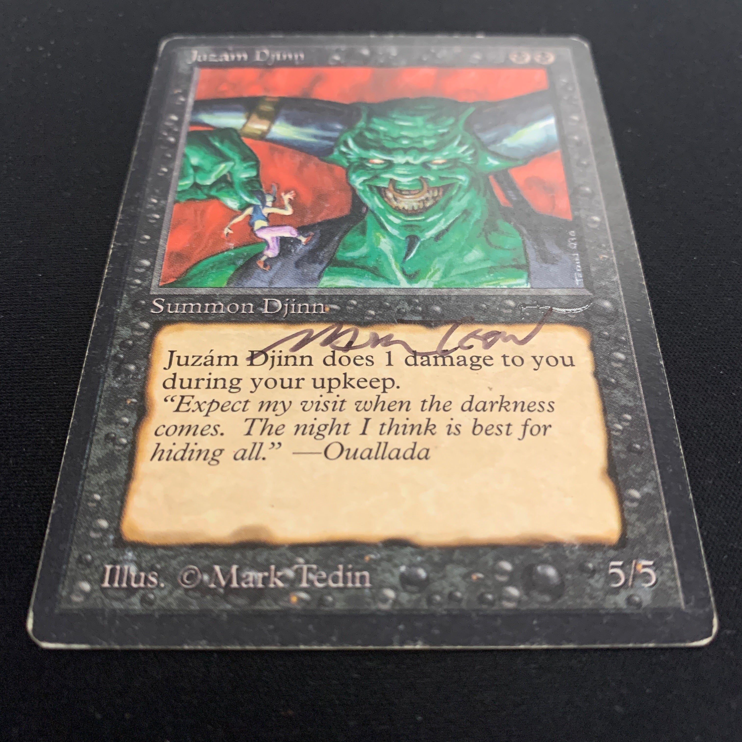 MTG Singles - Juzam Djinn - Arabian Nights - 