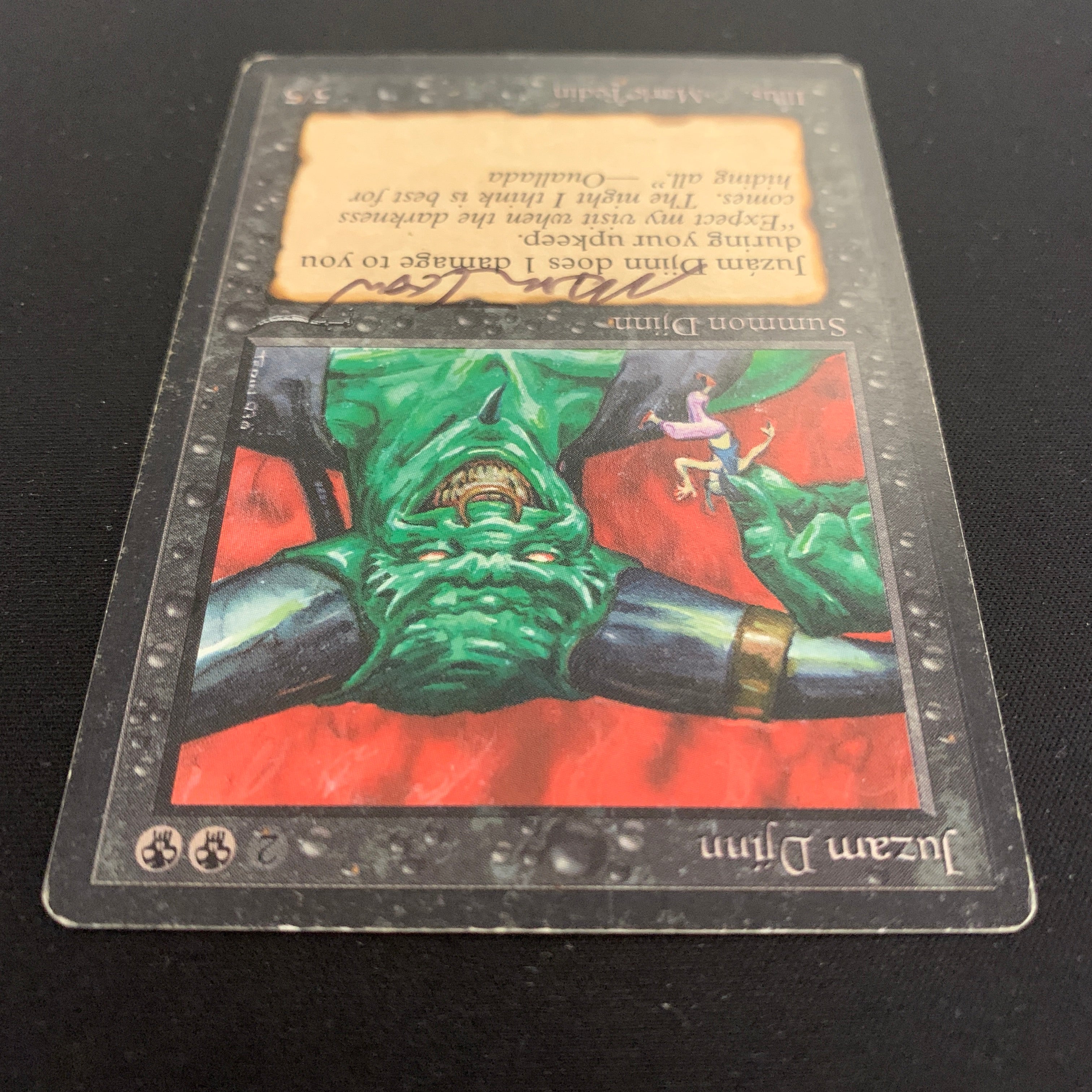 MTG Singles - Juzam Djinn - Arabian Nights - 