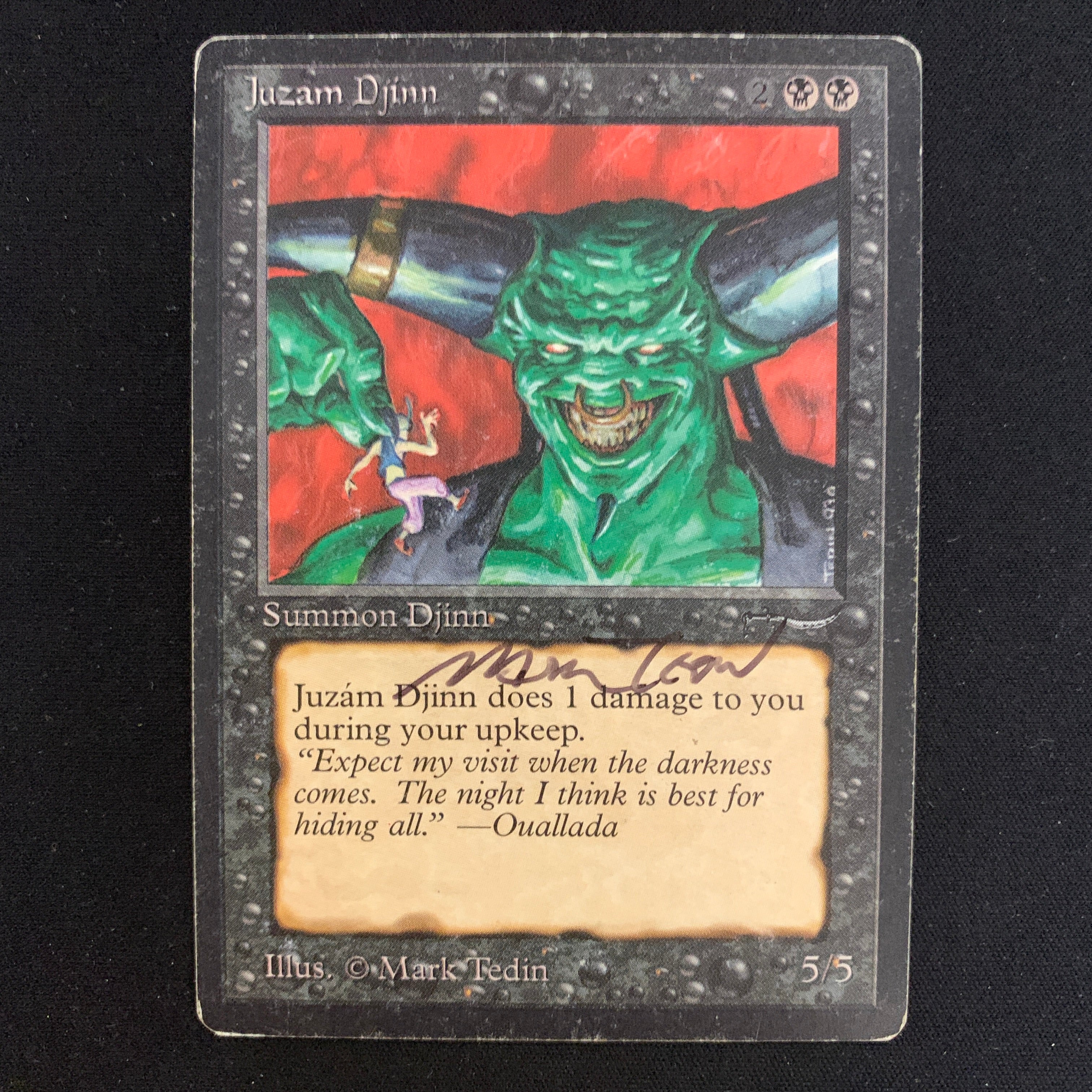 MTG Singles - Juzam Djinn - Arabian Nights - 