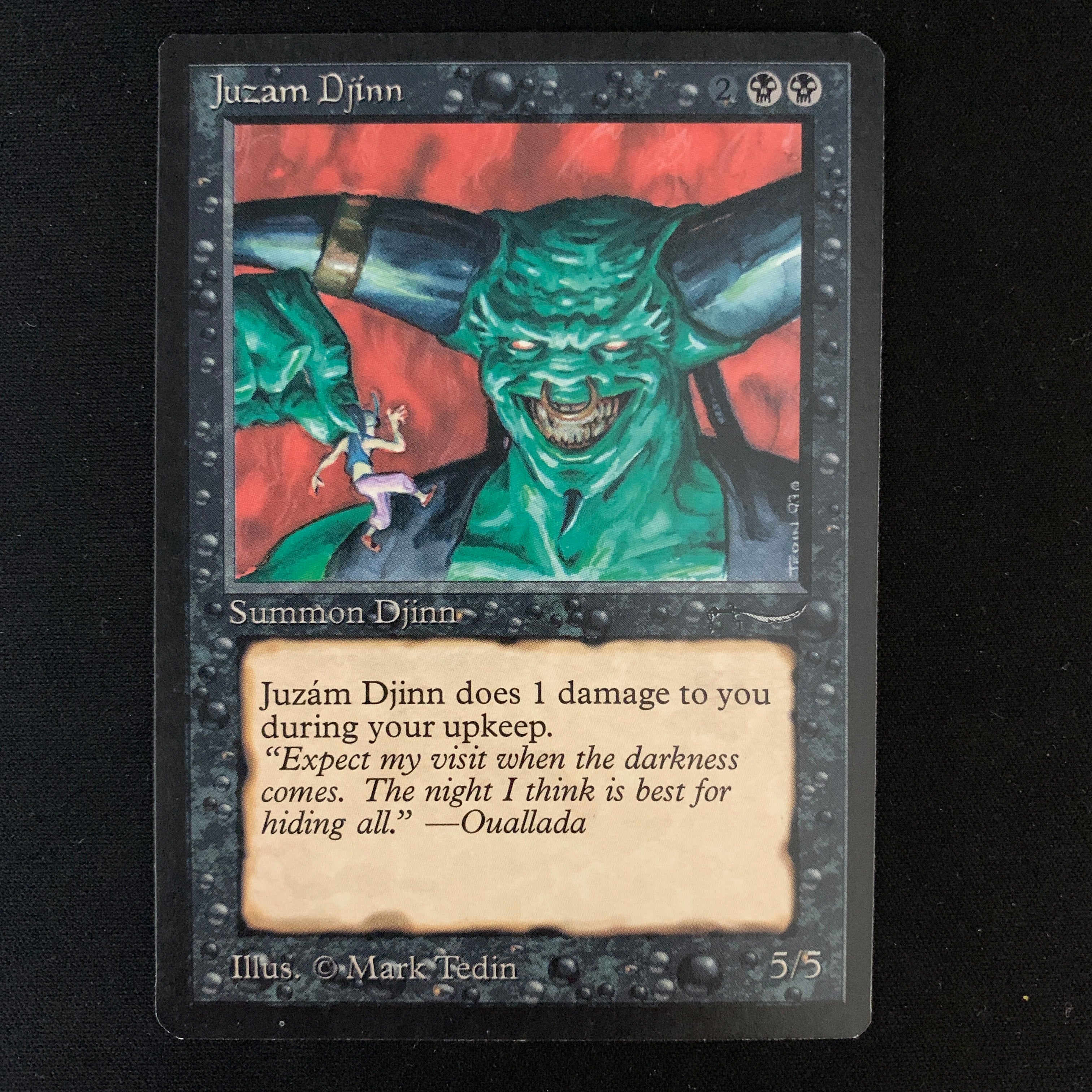 MTG Singles - Juzam Djinn - Arabian Nights - 