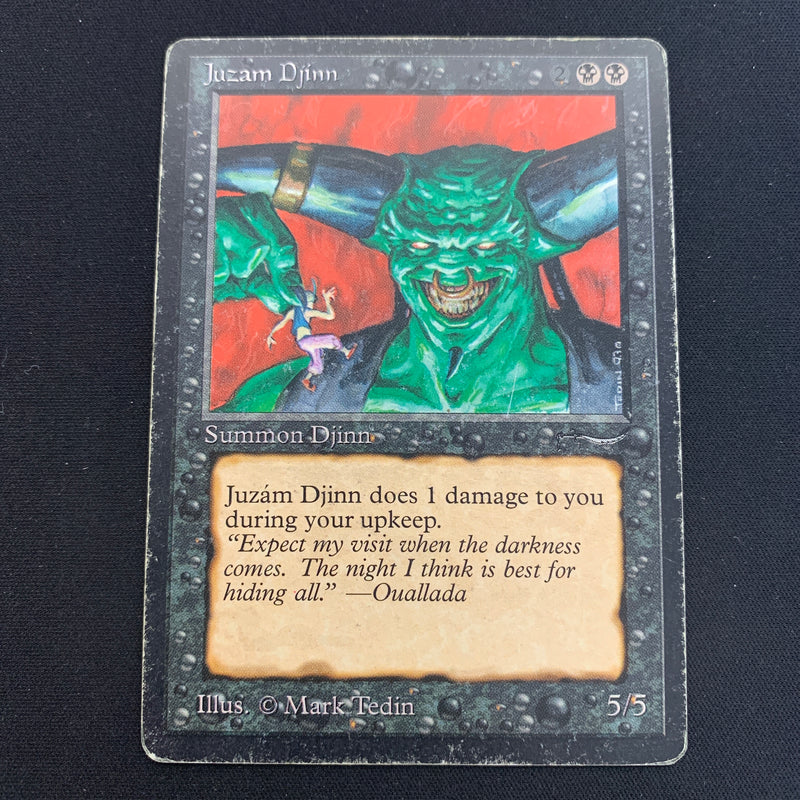 Magic the Gathering Juzam Djinn - Arabian Nights 