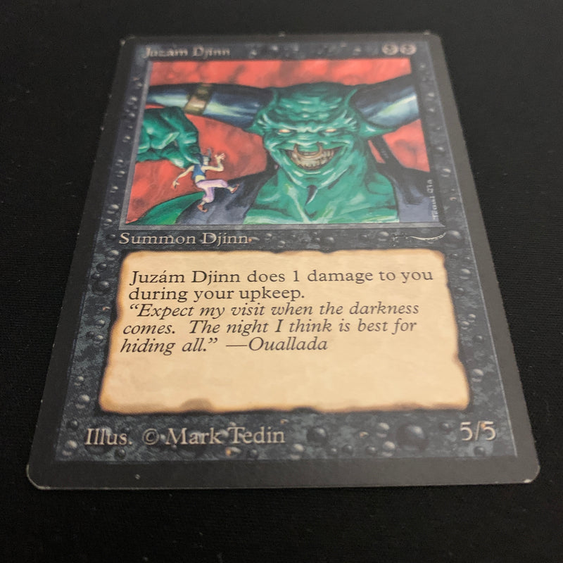 Magic the Gathering Juzam Djinn - Arabian Nights 