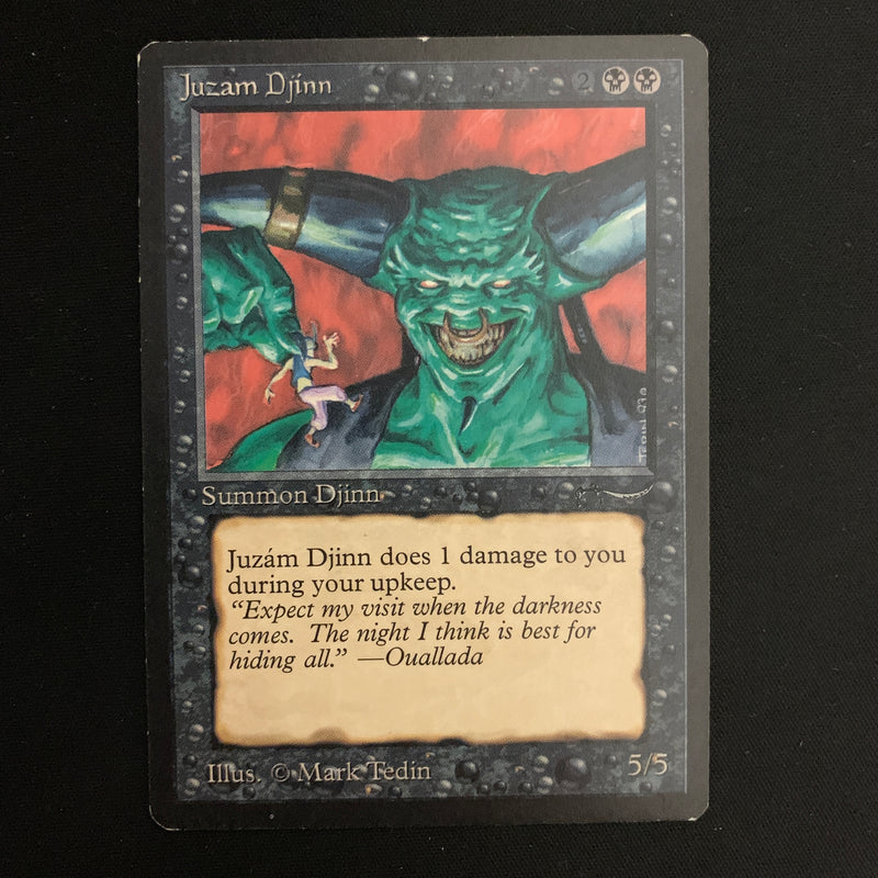 Magic the Gathering Juzam Djinn - Arabian Nights 