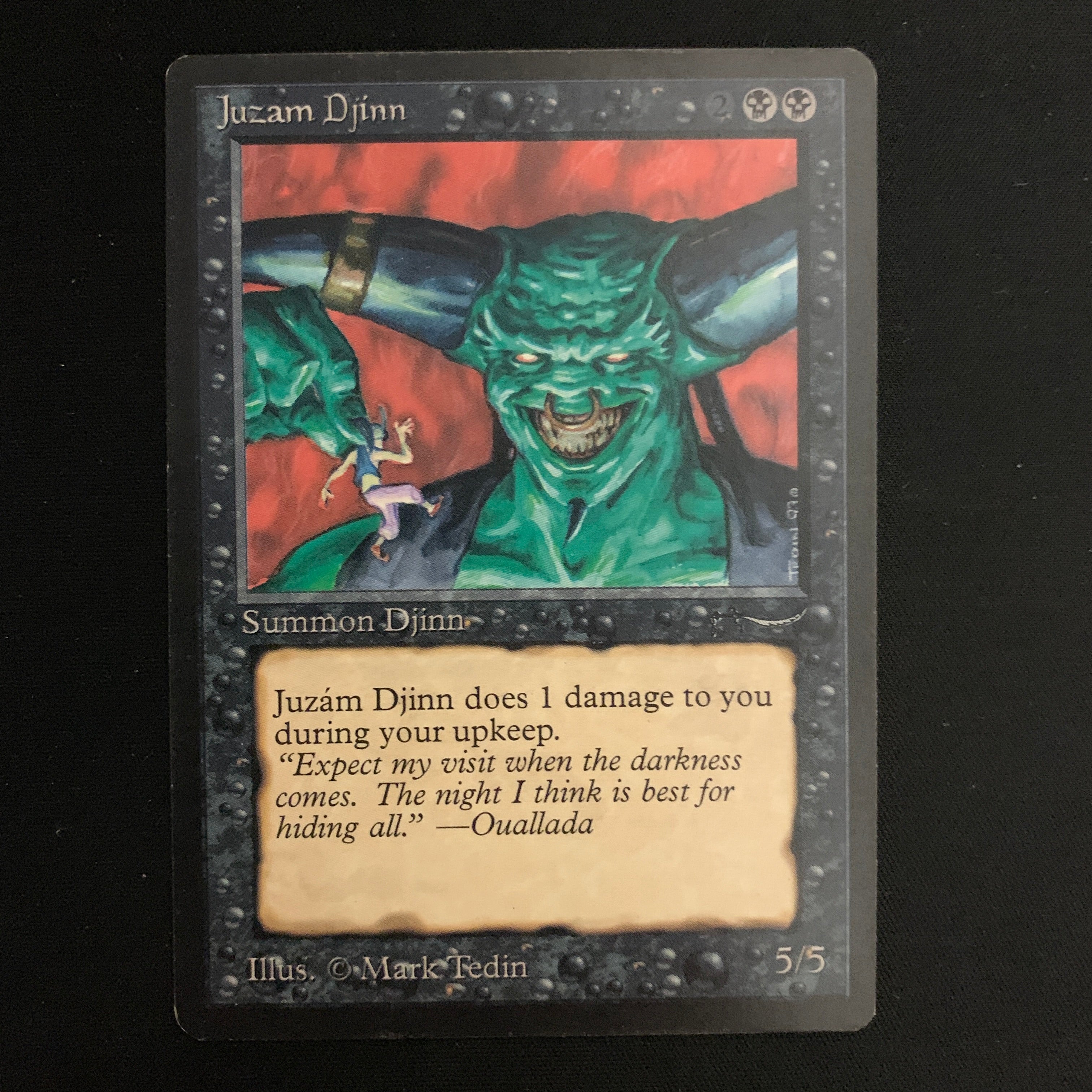 MTG Singles - Juzam Djinn - Arabian Nights - 