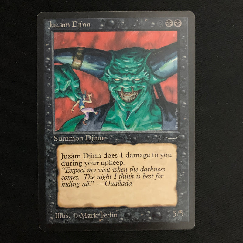 Magic the Gathering Juzam Djinn - Arabian Nights 