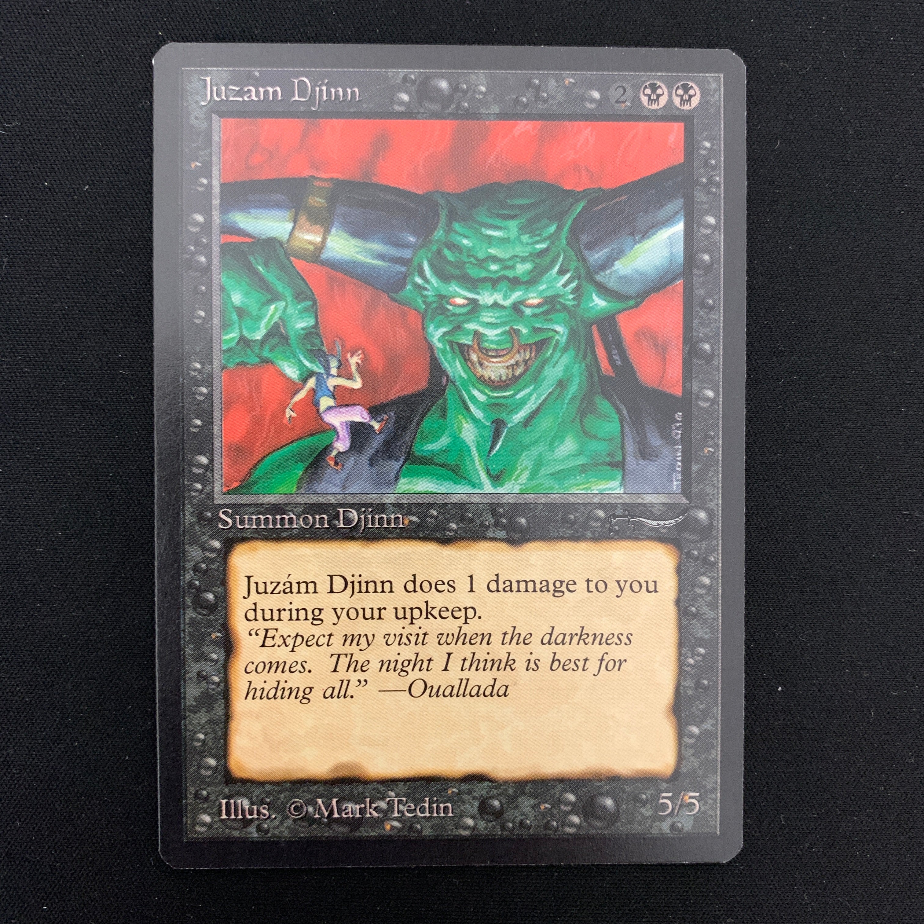 MTG Singles - Juzam Djinn - Arabian Nights - 