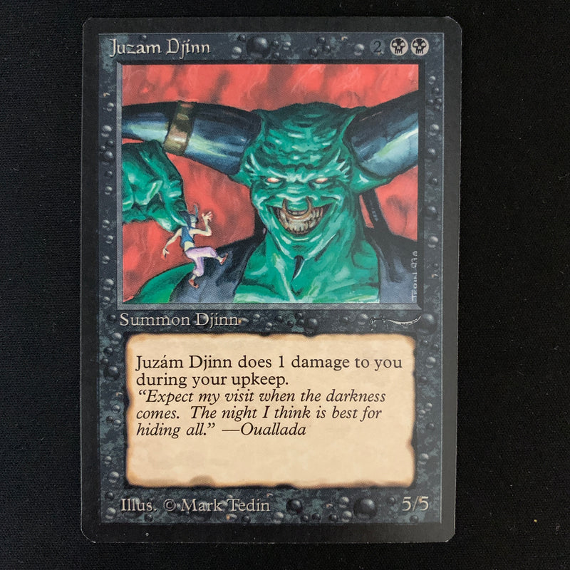 Magic the Gathering Juzam Djinn - Arabian Nights 